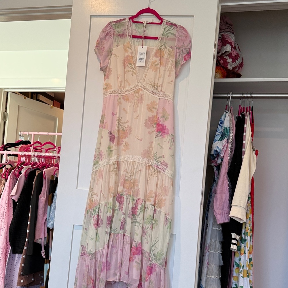 LoveShack Fancy Roupell Maxi Dress